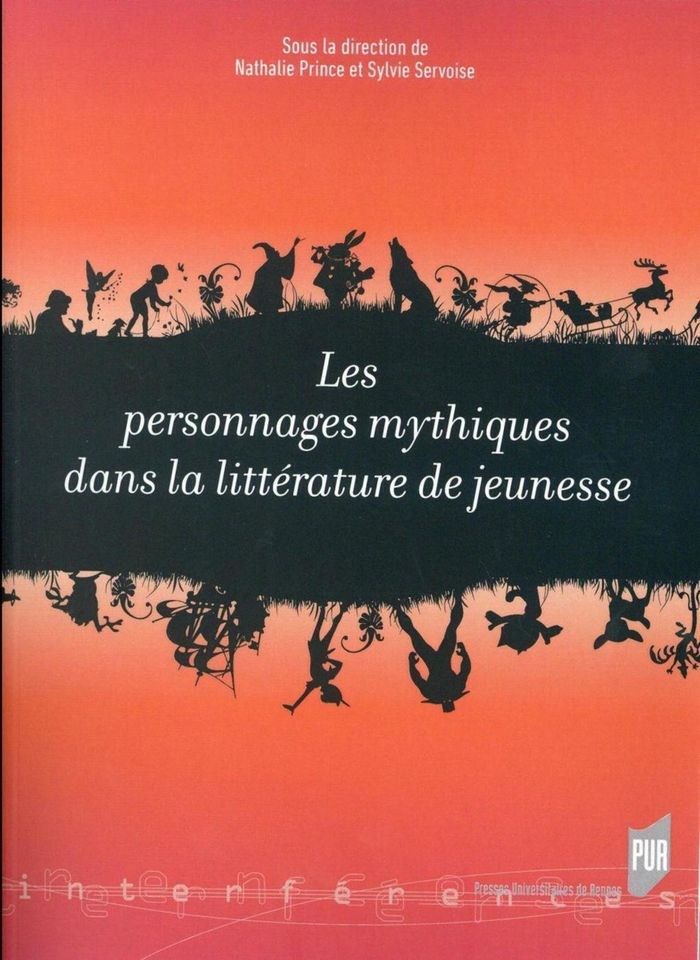 Couverture du livre « PERSONNAGES MYTHIQUES DANS LA LITTERATURE DE JEUNESSE » de Pur, librairie Les Contes Infusés à Corte