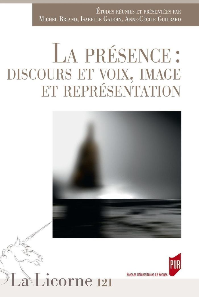 Couverture du livre « LA PRESENCE » de Briand/gadoin, librairie Les Contes Infusés à Corte