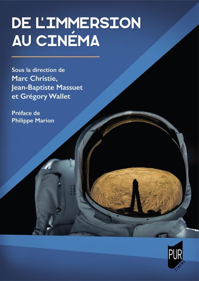 Couverture du livre « De l'immersion au cinéma : [colloque en ligne, 18-20 mai 2021] » de [organisé par les Universités de Rennes, librairie Les Contes Infusés à Corte