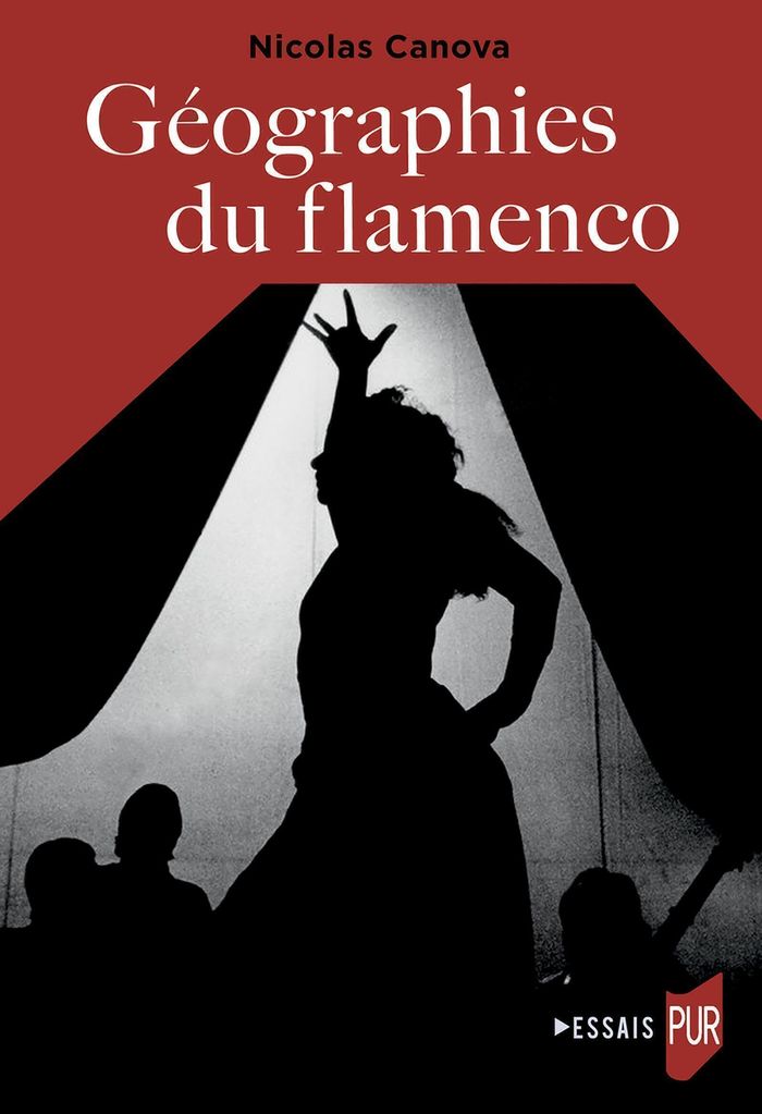 Couverture du livre « Géographies du flamenco » de Nicolas Canova, librairie Les Contes Infusés à Corte