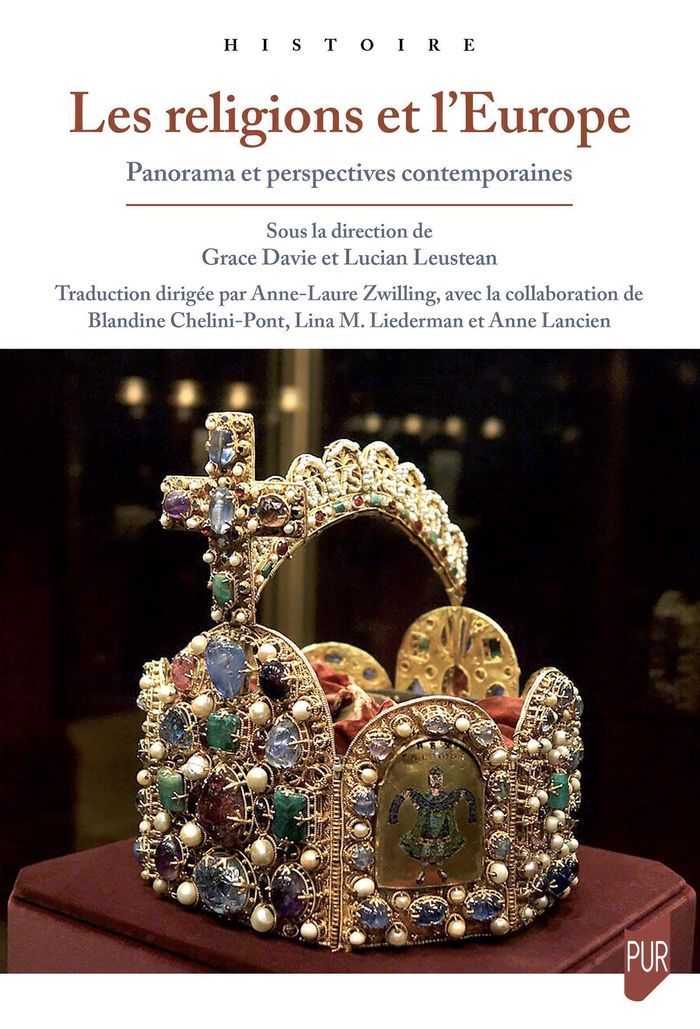 Couverture du livre « Les religions et l'Europe : panorama et perspectives contemporaines » de Grace Davie, librairie Les Contes Infusés à Corte