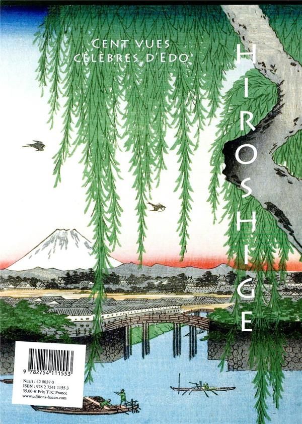 Quatrième de couverture de « Hiroshige : "Cent vues célèbres d'Edo" »