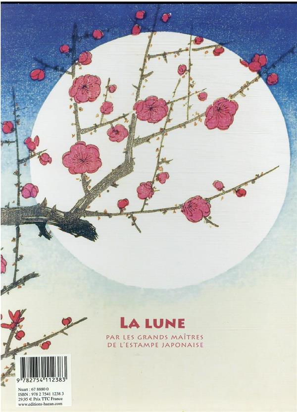 Quatrième de couverture de « La lune par les grands maîtres de l'estampe japonaise »