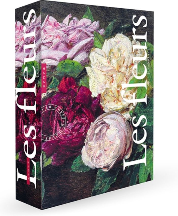 Couverture du livre « Les fleurs : 50 chefs-d'oeuvre » de Anne Sefrioui, librairie Les Contes Infusés à Corte