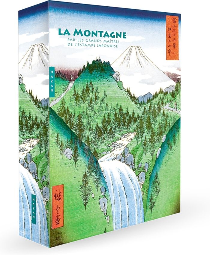 Couverture du livre « La montagne par les grands maîtres de l'estampe japonaise » de Anne Sefrioui, librairie Les Contes Infusés à Corte