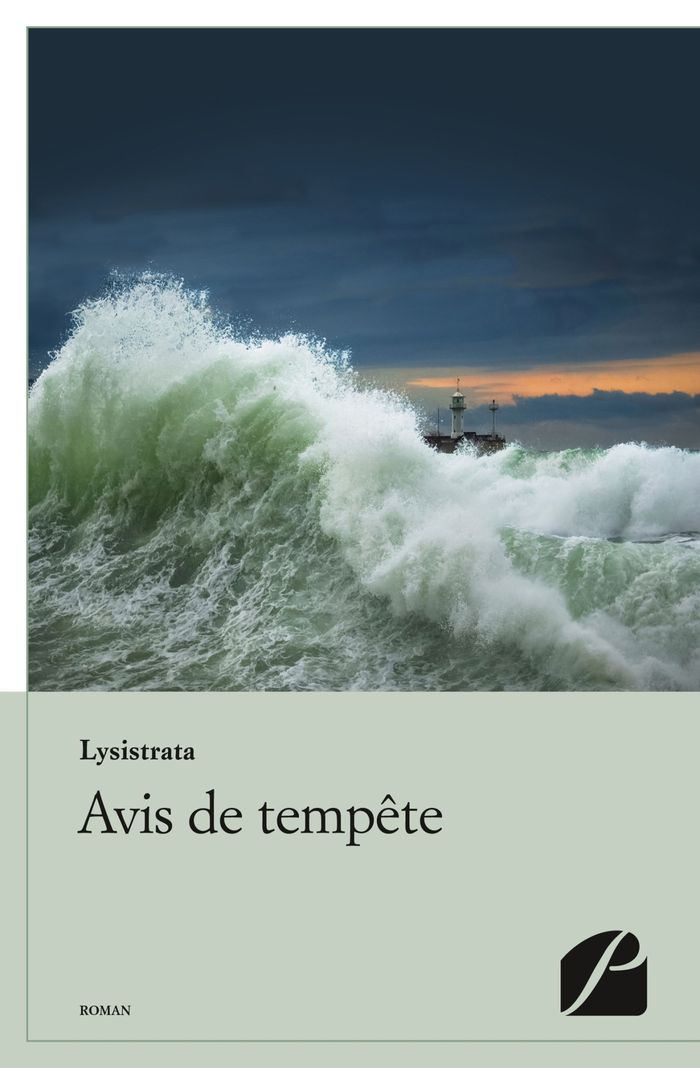 Couverture du livre « AVIS DE TEMPETE » de Lysistrata, librairie Les Contes Infusés à Corte
