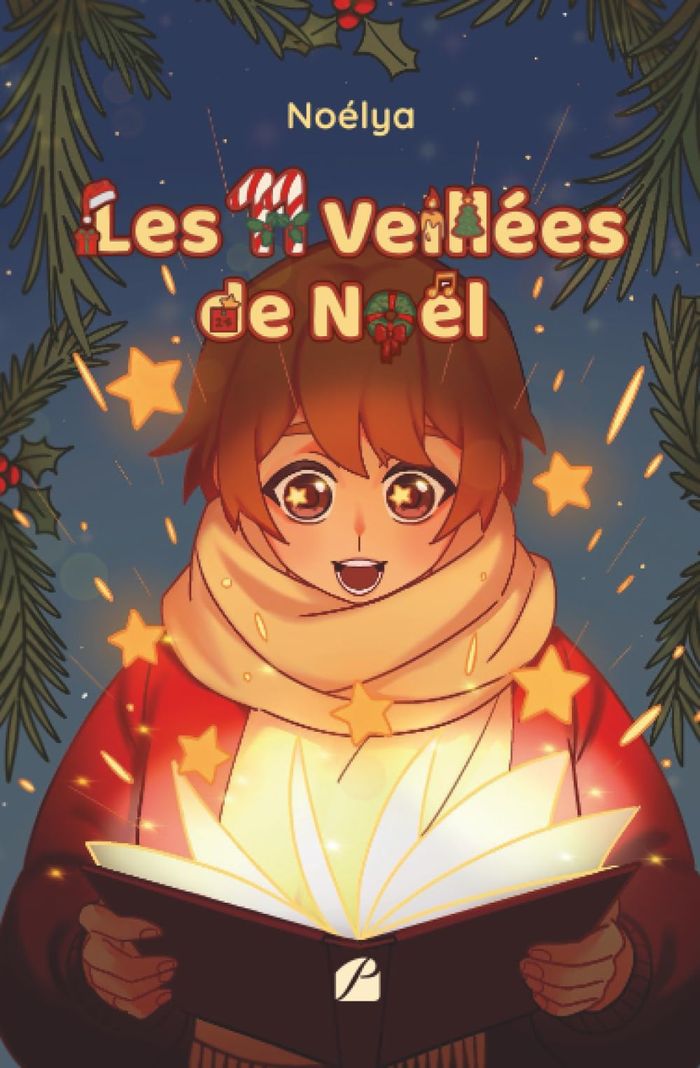 Couverture du livre « Les onze veillées de Noël » de Noélya, librairie Les Contes Infusés à Corte