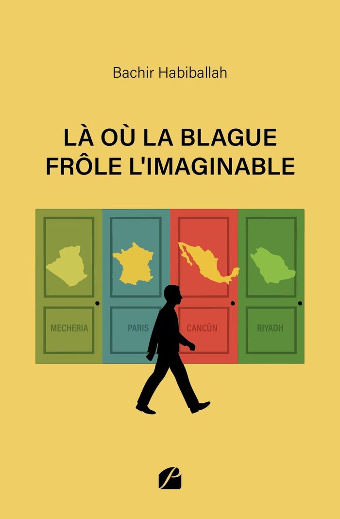 Couverture du livre « Là où la blague frôle l'imaginable », librairie Les Contes Infusés à Corte