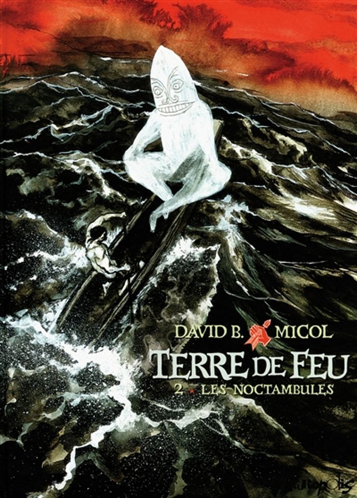 Couverture du livre « TERRE DE FEU - VOL02 - LES NOCTAMBULES » de Micol/b., librairie Les Contes Infusés à Corte