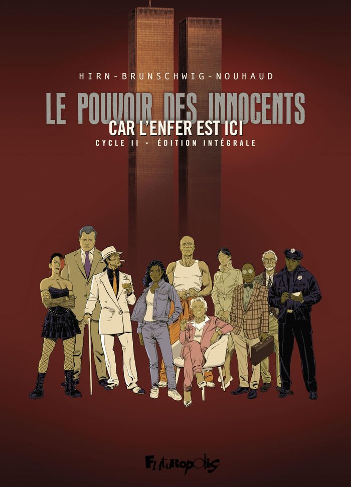 Couverture du livre « Car l'enfer est ici : édition intégrale » de Luc Brunschwig, librairie Les Contes Infusés à Corte