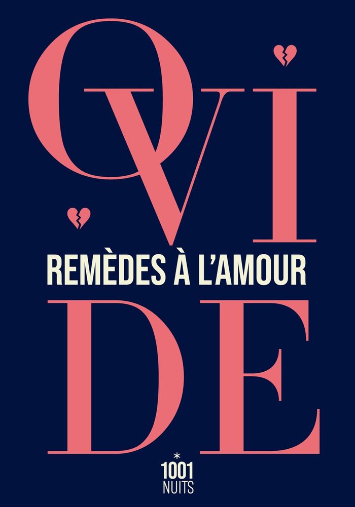 Couverture du livre « Remèdes à l'amour » de Ovide, librairie Les Contes Infusés à Corte