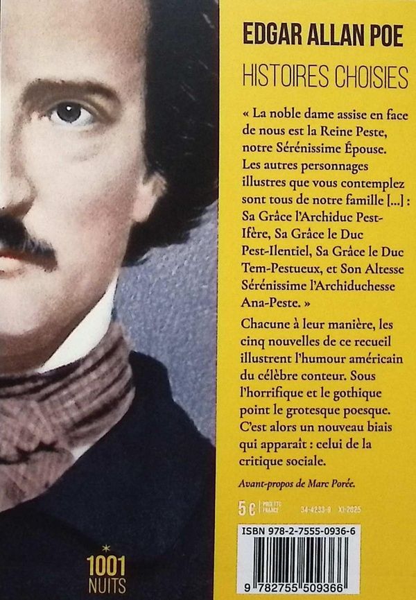 Quatrième de couverture de « Histoires choisies »