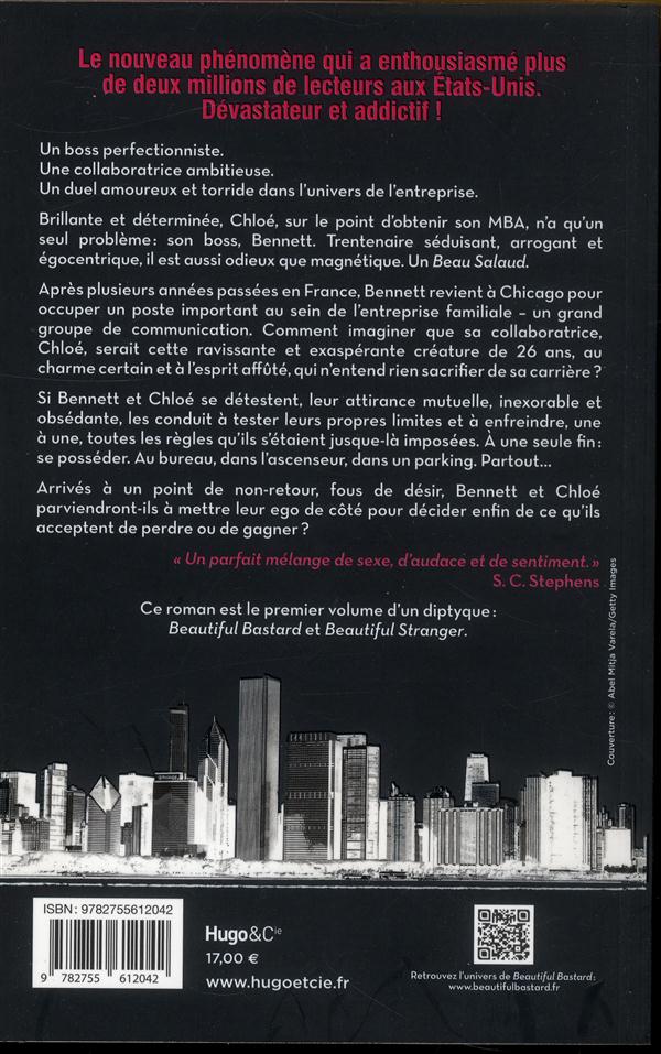 Quatrième de couverture de « Beautiful bastard : roman »