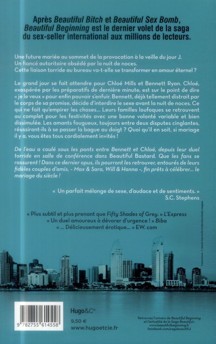 Quatrième de couverture de « Beautiful beginning : roman »