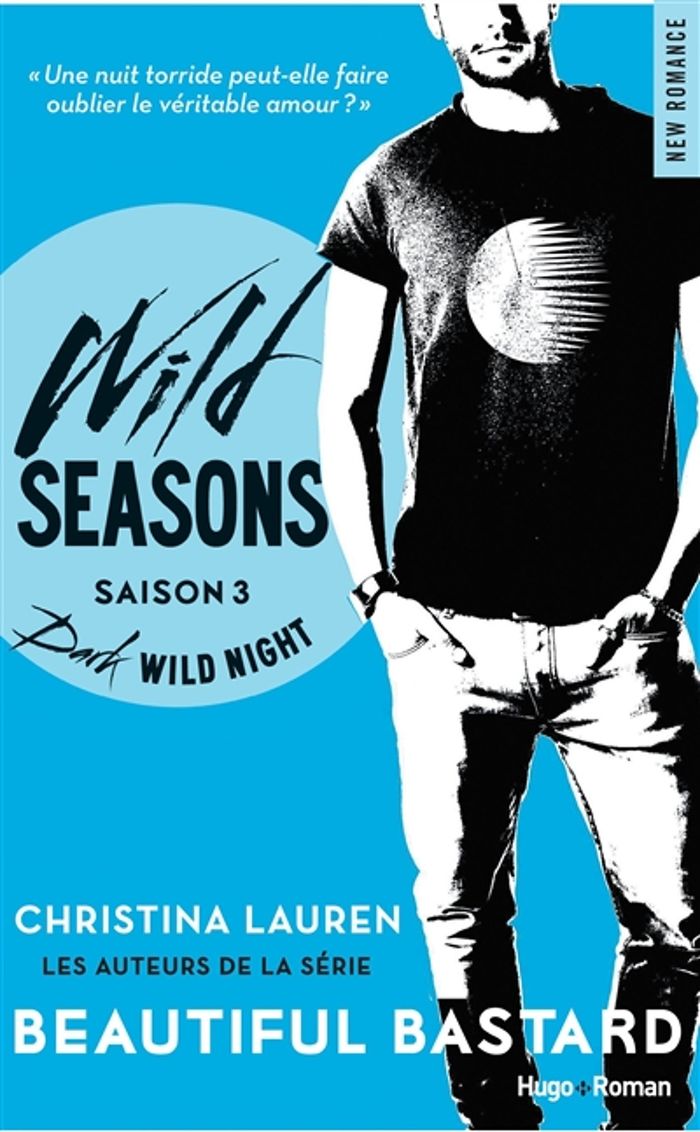 Couverture du livre « Dark wild night : roman » de Christina Lauren, librairie Les Contes Infusés à Corte