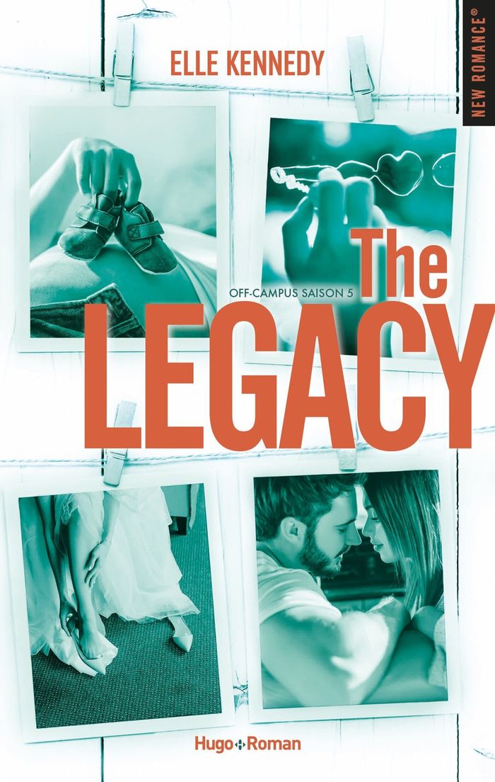 Couverture du livre « The legacy » de Elle Kennedy, librairie Les Contes Infusés à Corte