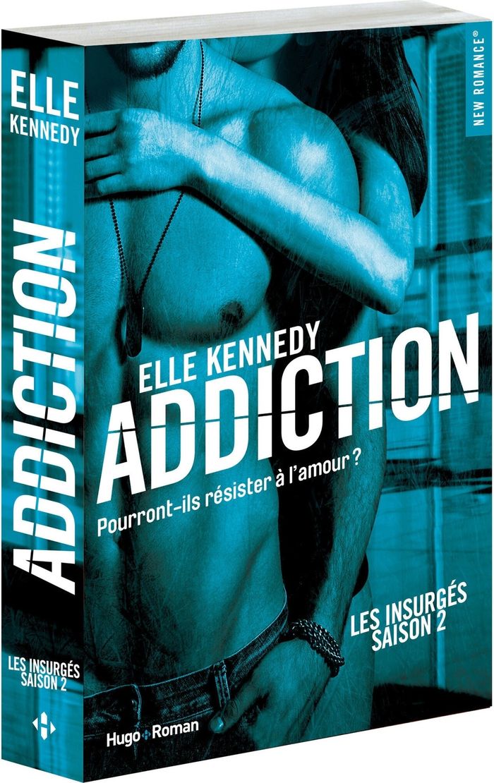 Couverture du livre « Addiction : roman » de Elle Kennedy, librairie Les Contes Infusés à Corte