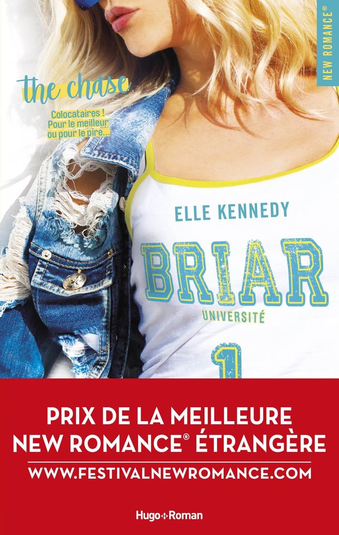 Couverture du livre « The chase » de Elle Kennedy, librairie Les Contes Infusés à Corte