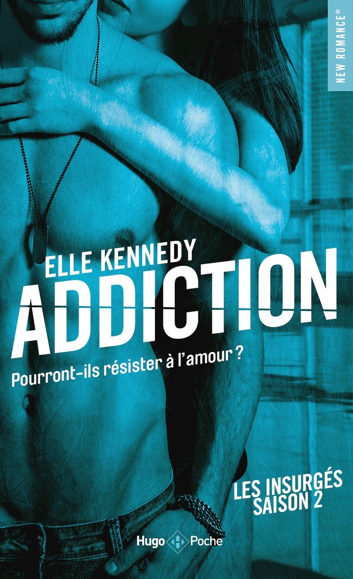 Couverture du livre « Addiction : roman » de Elle Kennedy, librairie Les Contes Infusés à Corte