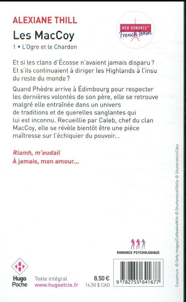 Quatrième de couverture de « L'ogre et le chardon »