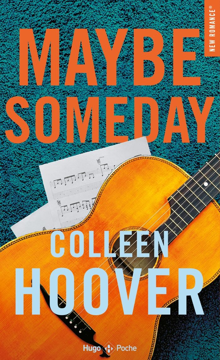 Couverture du livre « Maybe someday » de Colleen Hoover, librairie Les Contes Infusés à Corte