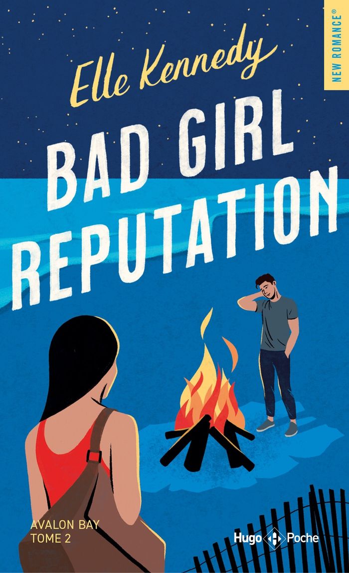 Couverture du livre « Bad girl reputation » de Elle Kennedy, librairie Les Contes Infusés à Corte