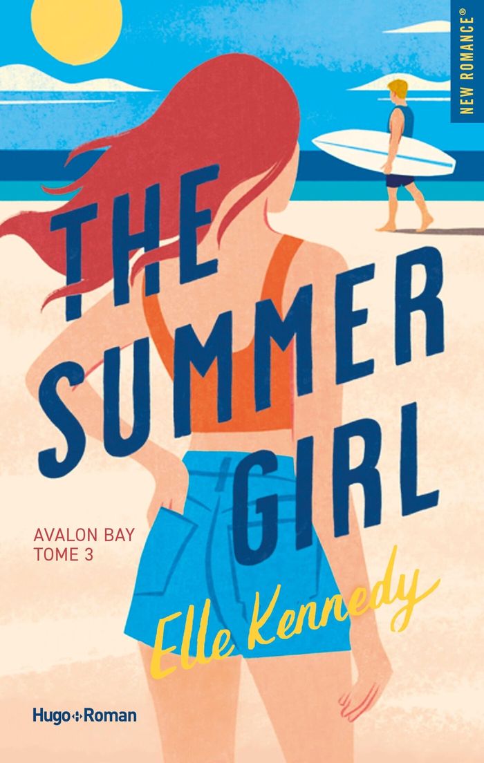 Couverture du livre « The summer girl » de Elle Kennedy, librairie Les Contes Infusés à Corte