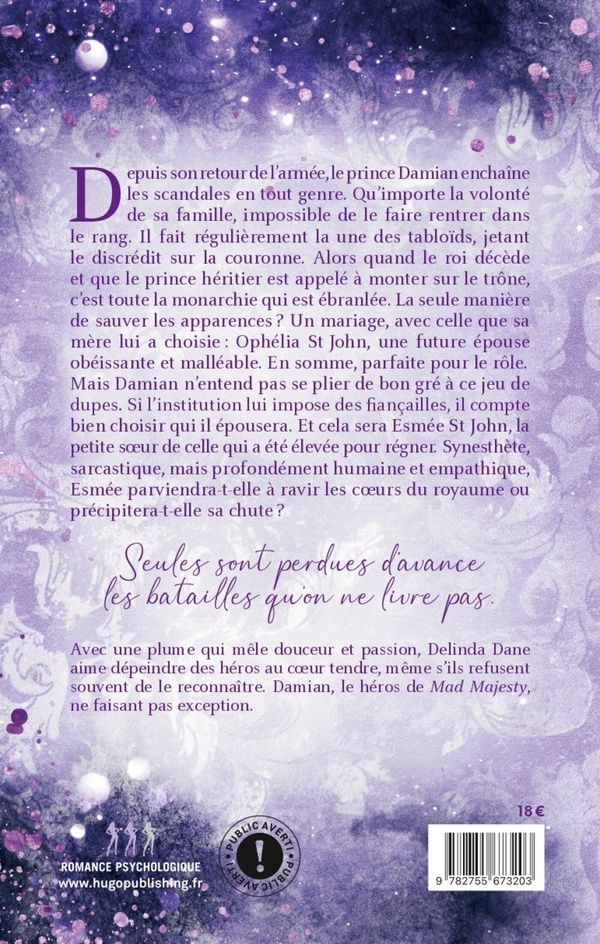 Quatrième de couverture de « Mad majesty »