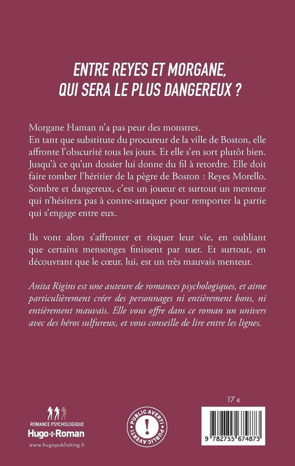 Quatrième de couverture de « Le jeu des menteurs : parce que certains mensonges finissent par nous tuer »