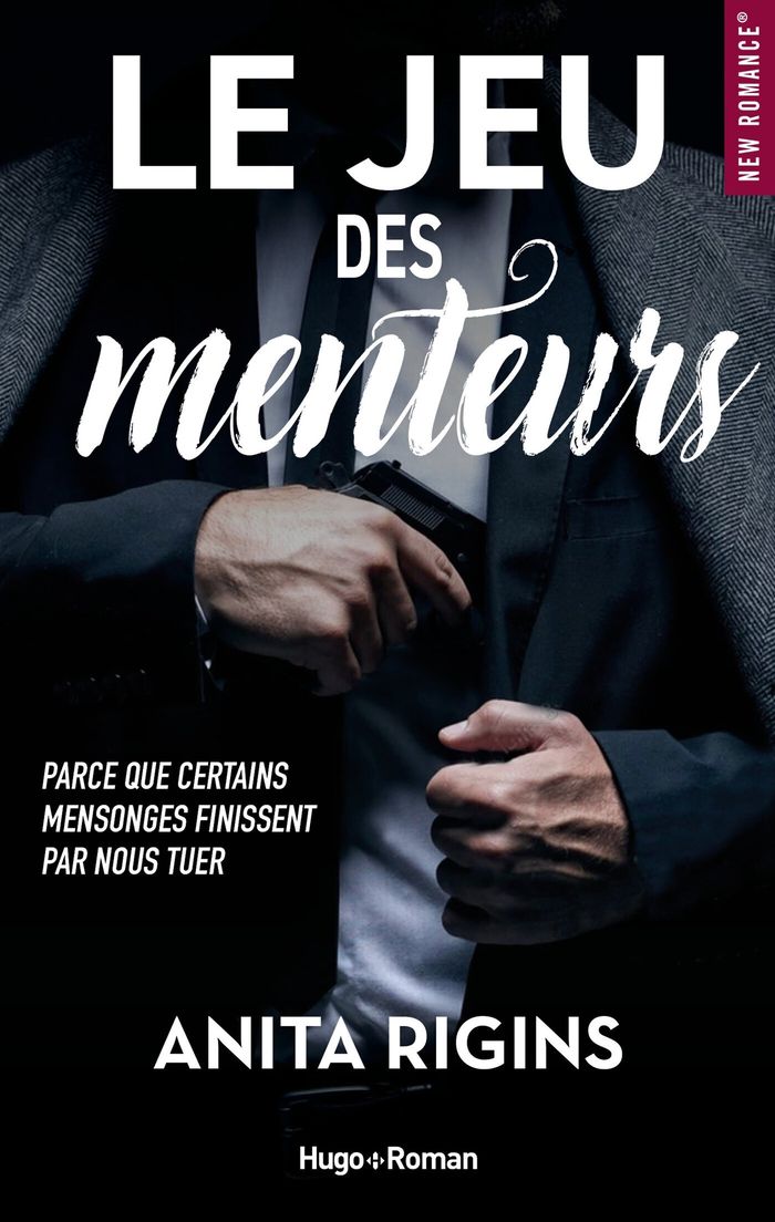 Couverture du livre « Le jeu des menteurs : parce que certains mensonges finissent par nous tuer » de Anita Rigins, librairie Les Contes Infusés à Corte