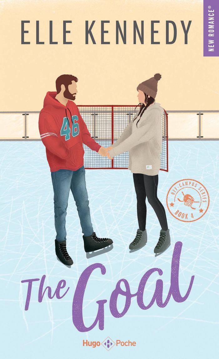 Couverture du livre « OFF-CAMPUS - TOME 04 - THE GOAL » de Elle Kennedy, librairie Les Contes Infusés à Corte