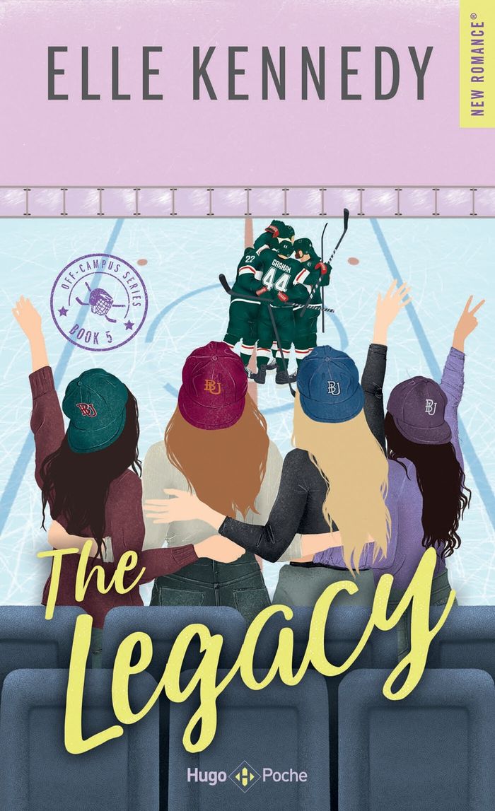 Couverture du livre « OFF-CAMPUS - TOME 05 - THE LEGACY » de Elle Kennedy, librairie Les Contes Infusés à Corte