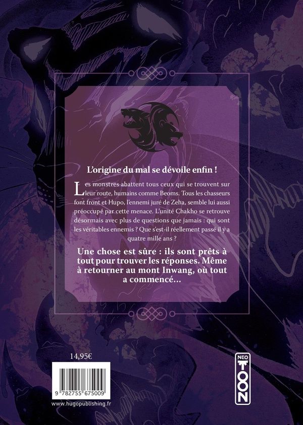 Quatrième de couverture de « 7 Fates : Chakho »
