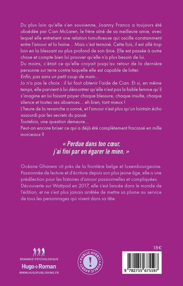 Quatrième de couverture de « Jaanu : il ne savait pas aimer, elle a voulu lui apprendre »