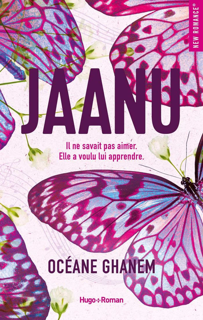Couverture du livre « Jaanu : il ne savait pas aimer, elle a voulu lui apprendre » de Océane Ghanem, librairie Les Contes Infusés à Corte