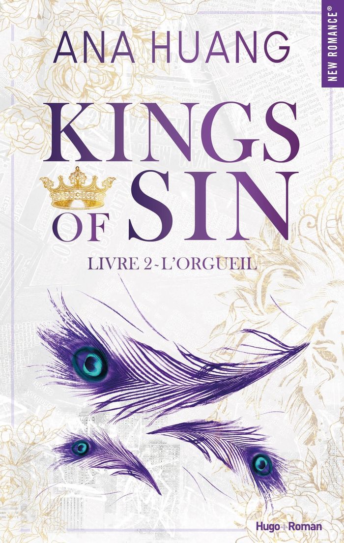 Couverture du livre « KINGS OF SIN - TOME 02 - VERSION FRANCAISE - L'ORGUEIL » de Ana Huang, librairie Les Contes Infusés à Corte