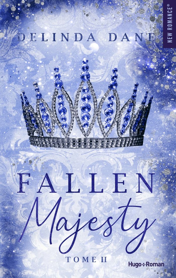 Couverture du livre « MAJESTY - T02 - FALLEN MAJESTY » de Delinda Dane, librairie Les Contes Infusés à Corte