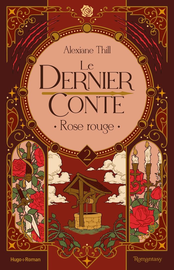 Couverture du livre « Rose rouge » de Alexiane Thill, librairie Les Contes Infusés à Corte
