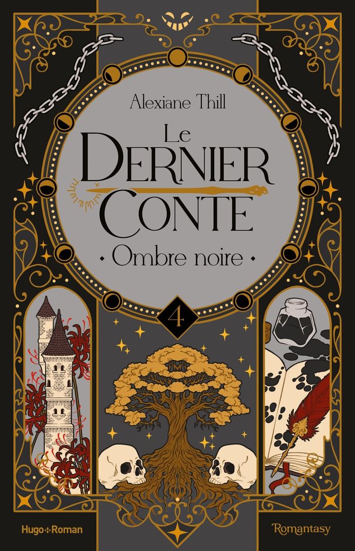 Couverture du livre « Ombre noire » de Alexiane Thill, librairie Les Contes Infusés à Corte