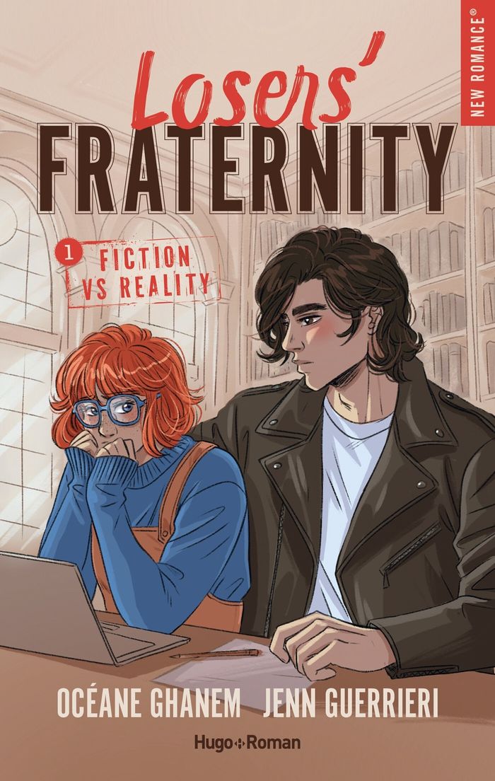 Couverture du livre « Fiction vs reality » de Océane Ghanem, librairie Les Contes Infusés à Corte
