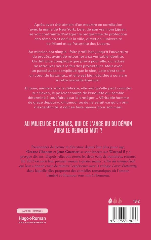 Quatrième de couverture de « Angel vs devil »