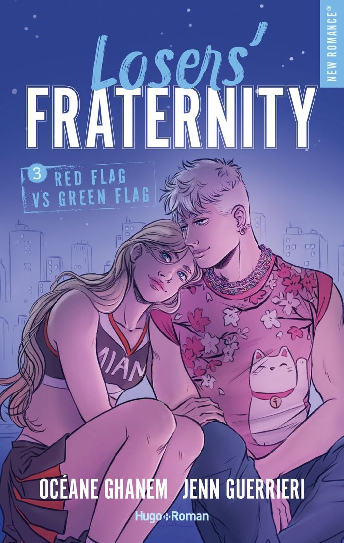 Couverture du livre « Red Flag VS Green Flag Losers' Fraternity », librairie Les Contes Infusés à Corte