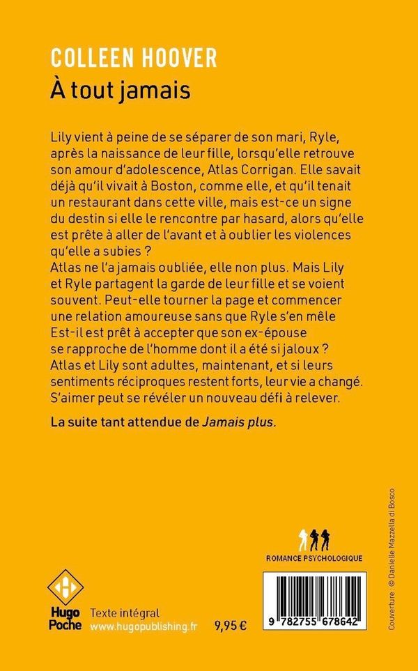 Quatrième de couverture de « À tout jamais : roman »