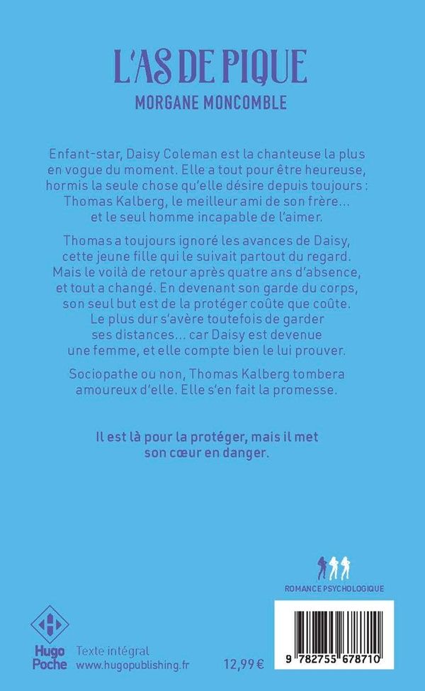 Quatrième de couverture de « L'as de pique »