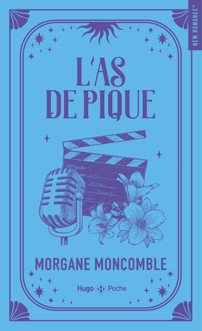 Couverture du livre « L'as de pique » de Morgane Moncomble, librairie Les Contes Infusés à Corte