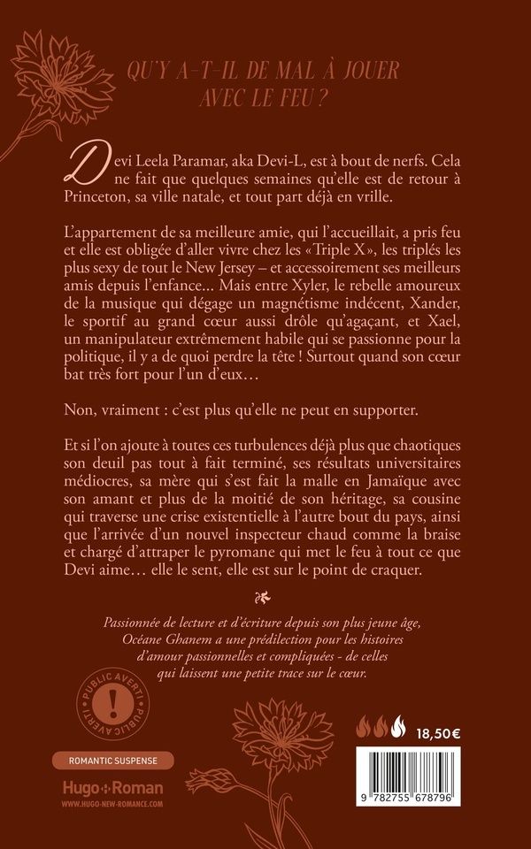 Quatrième de couverture de « TRIPLE EFFECT - TOME 01 - FIRE »