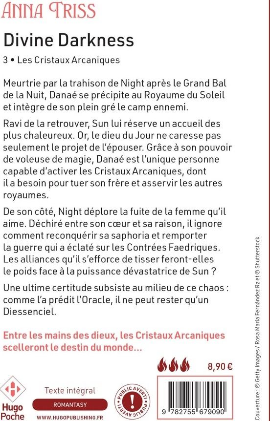 Quatrième de couverture de « Les cristaux arcaniques »