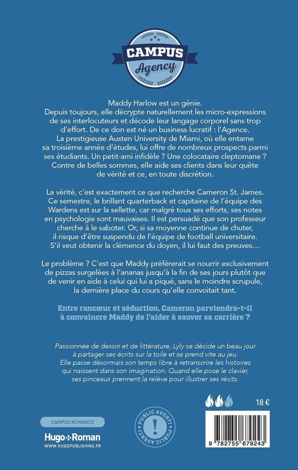 Quatrième de couverture de « Queen of minds »