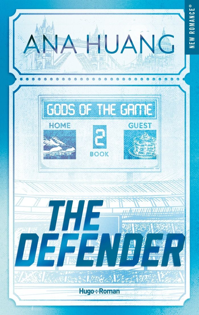 Couverture du livre « GODS OF THE GAME - T02 - THE DEFENDER - VERSION FRANCAISE - GODS OF THE GAME TOME 2 » de Ana Huang, librairie Les Contes Infusés à Corte