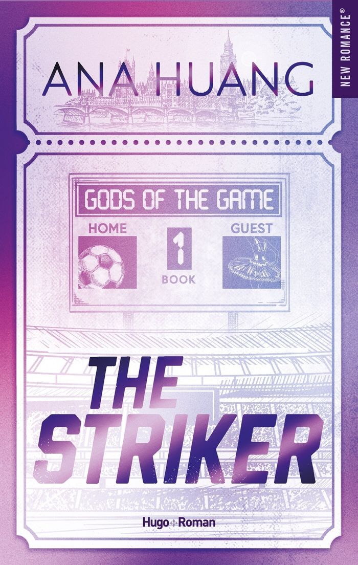 Couverture du livre « The Striker : Gods of the game - tome 1 » de Ana Huang, librairie Les Contes Infusés à Corte